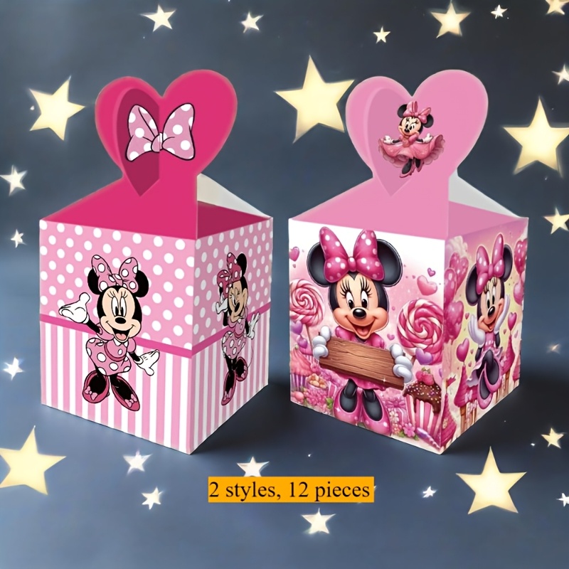 TEMU [authorized] Themed Birthday, Holiday, Party Supplies, Portable Boxes, Candy Boxes, Gift Boxes, Boxes, Paper Boxes, Best For Christmas