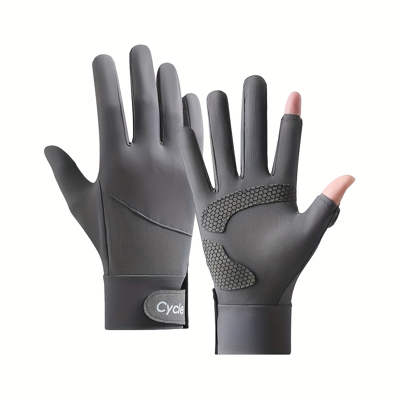 Herren Sommer Fahrradhandschuhe - Schwarz, Fingerlose, Anti-Rutsch  Touchscreen Design mit &*;Cycle&*; Logo, Ideal fr Outdoor Fahrradfahren  und Fahren, Outdoor Fahrradzubehr | Fingerlose Handschuhe | ...