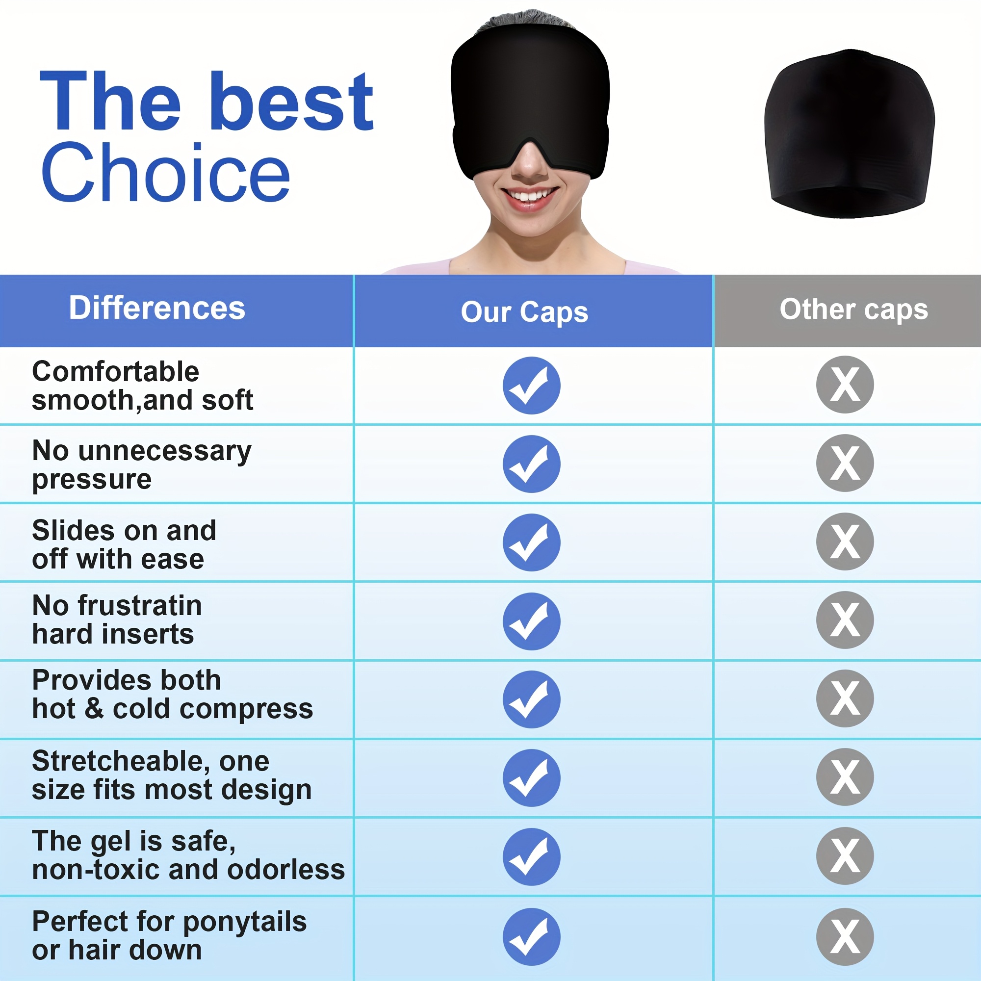 Ice Gel Head Cap photo 5