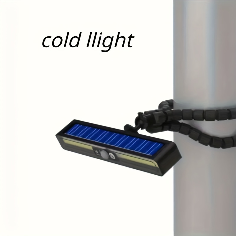 Image of 1/2 Pack Solar Outdoor Safety Light Strips With Motion Sensor - Automatic , Solar Garden Lights, , Suitable For Yards, Fences, Camping, , Stylish Design, Weatherproof Construction, No Wiring