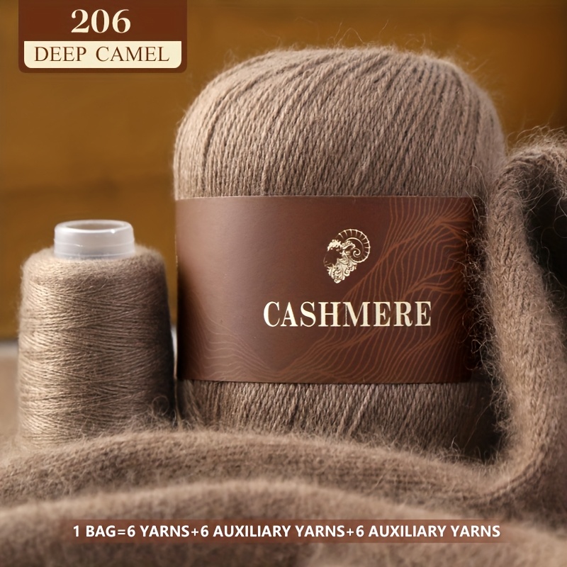 6 vrstv pleten svetr s ru n pleten mi jehlicemi lou a bal ek z pr dlov vlny vhodn do pra ky 06 hlubok velbloud 420g 0