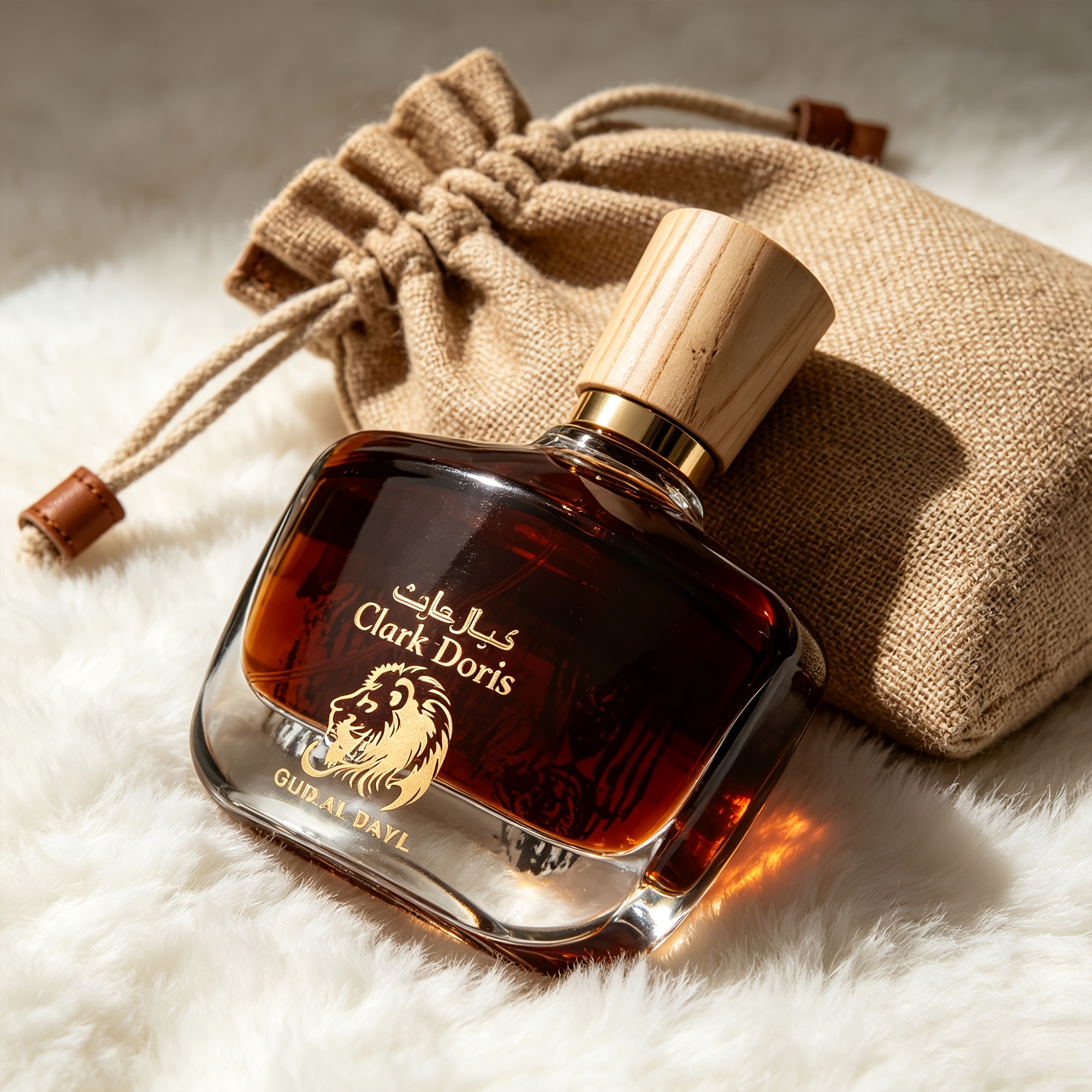   hot   bottle wooden lid amber perfume bottle retro curved glass bottle ancient middle eastern perfume light luxury mens perfume