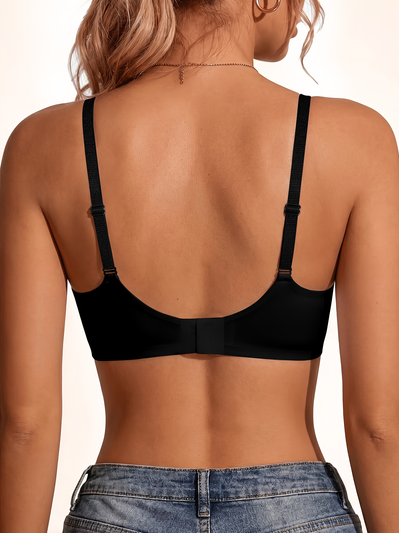 Skin-Friendly Breathable Women's Plus Size Wire-Free Casual Bra