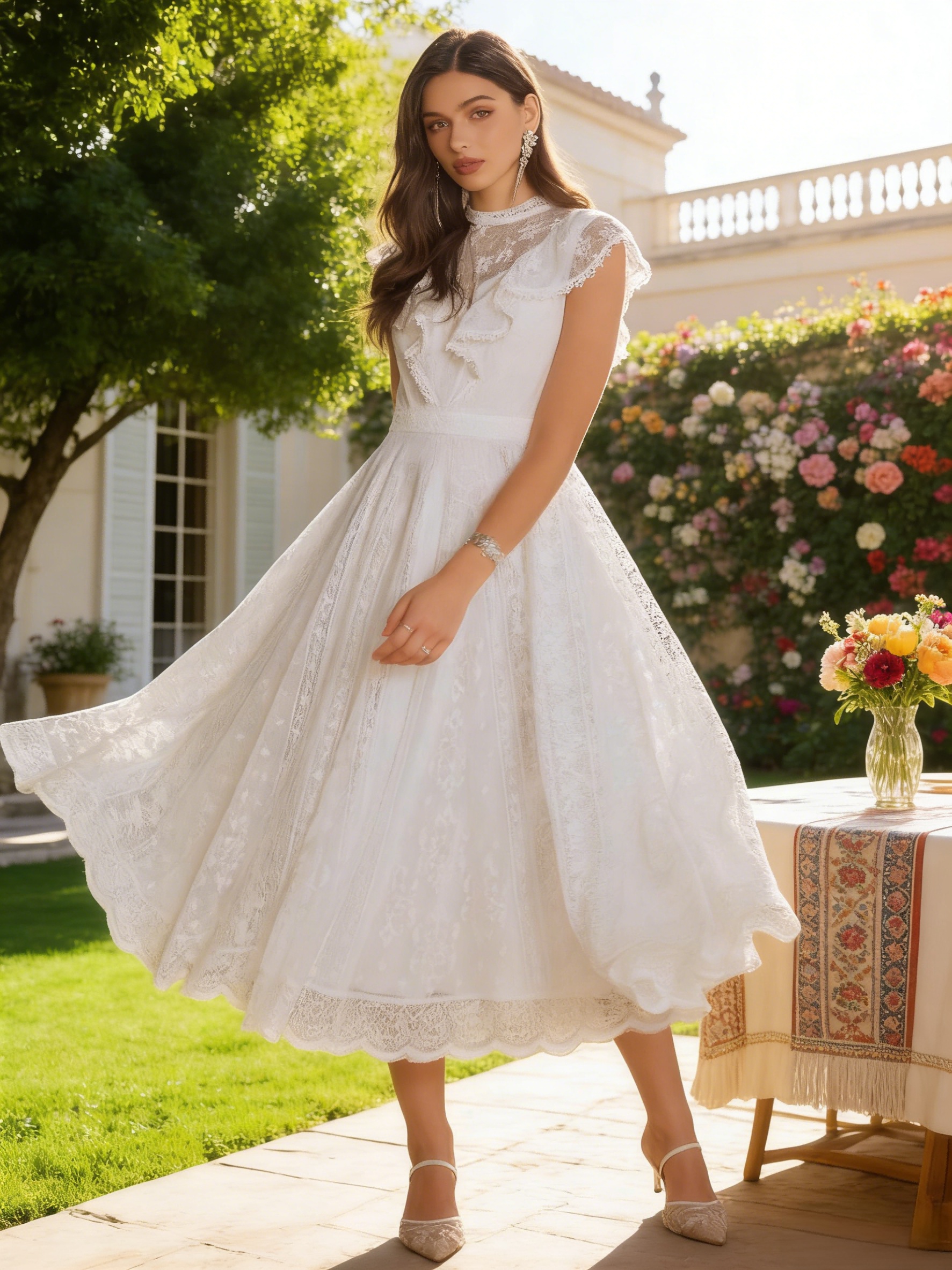 white formal dress women - South Africa