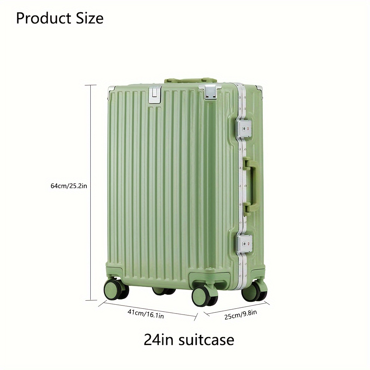 hard shell striped luggage suitcase trendy carry on lightweight trolley case universal universal wheel travel case