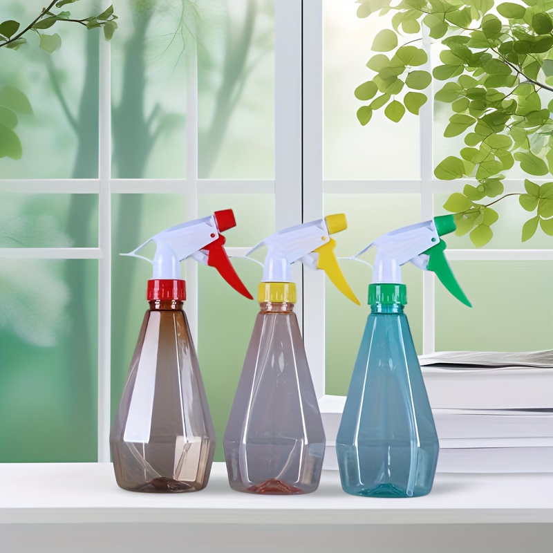 wholesale plastic spray bottles in random colors featuring a gourd shape suitable for home use as hand press spray bottles for watering plants Product details 0