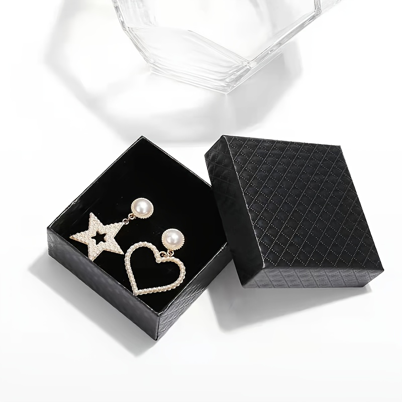4/6/8/15pcs Square Jewelry Gift Box for Valentine's Day