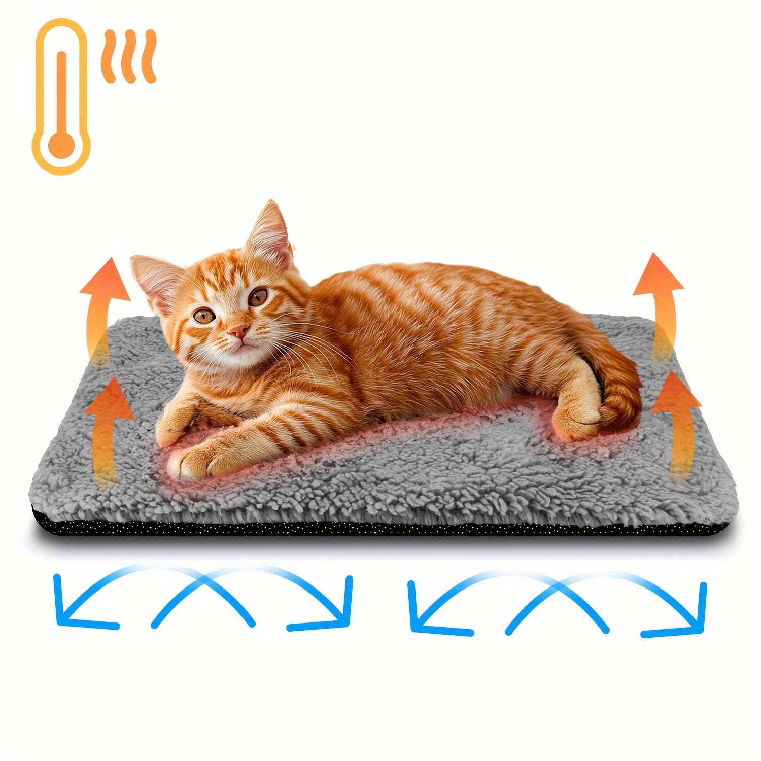 

1pc Cozy Pet Bed, -warming Dog Mat - , Removable And Bottom, Suitable For / Small To And