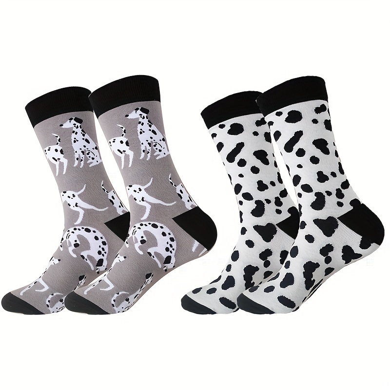 

/2 Pair Mid-calf Socks-yyx-trendy And Doggy