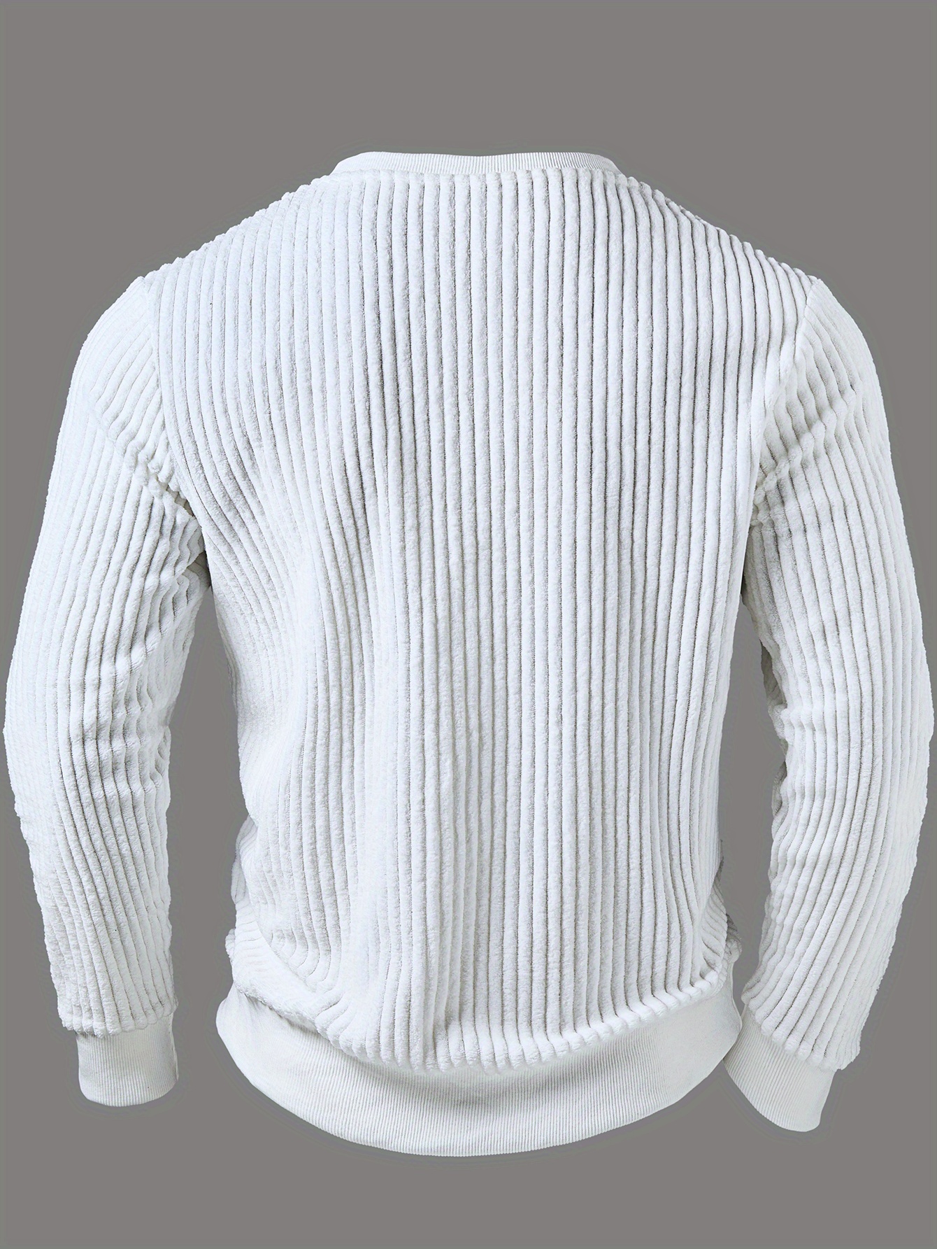 [ROYALBOY] Presents a New Spring Collection Featuring a Stylish And Casual Long-Sleeve Henley Shirt for Men. It Has a Half-Button Placket And a Vintage Button Design