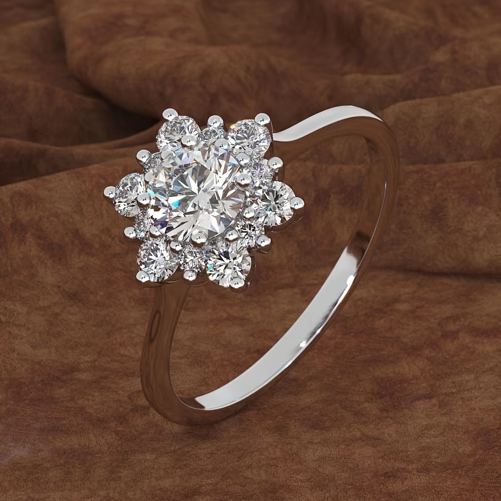 Broche Flocon De Neige Strass Dorée - Accessoire Élégant Pour Noël, Vêtements Et Cadeaux - Homme Et Femme