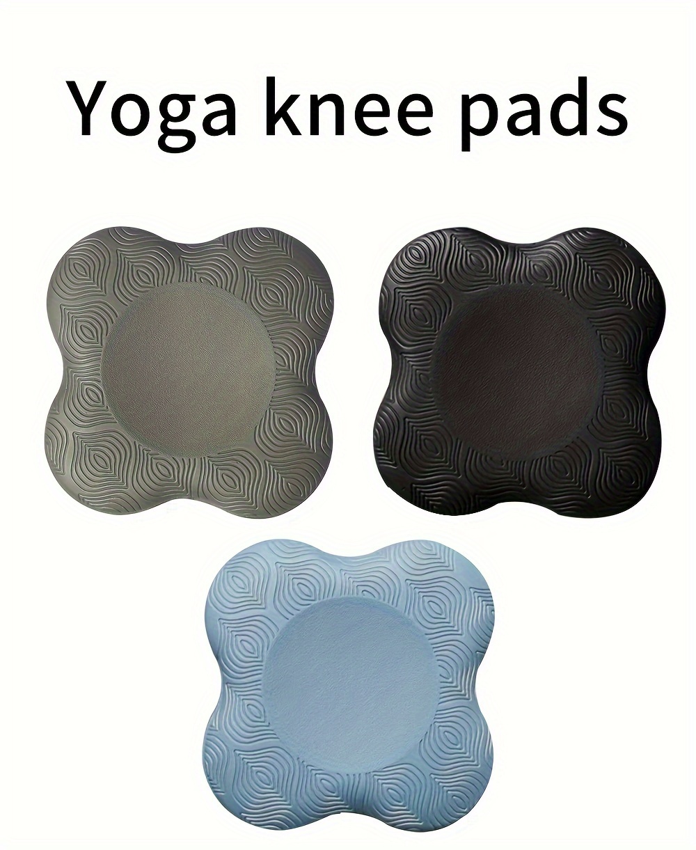 2pcs yoga knee pads cushion non slip thick mat for fitness plank joint knee support protective kneeling pad for exercise and workout details 0