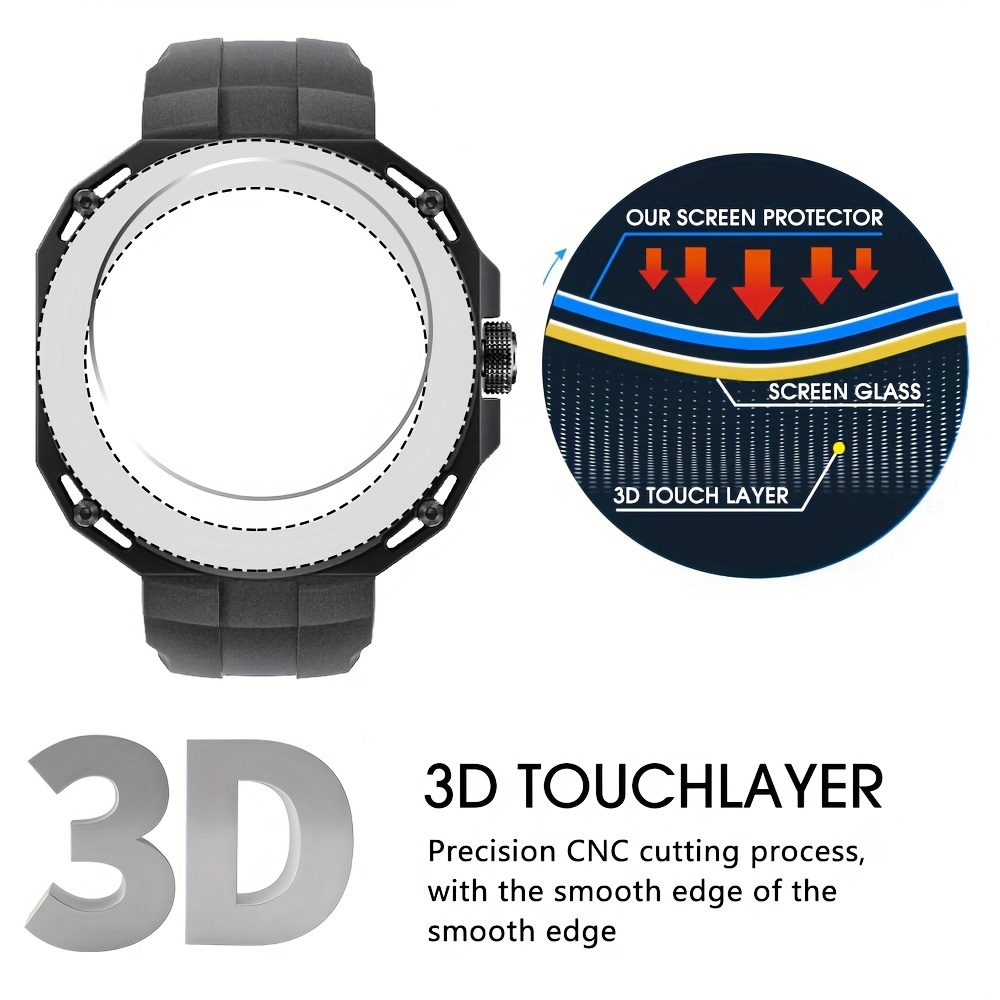 Sinoacc 3 Pièces Protection Écran Pour Garmin Instinct 2