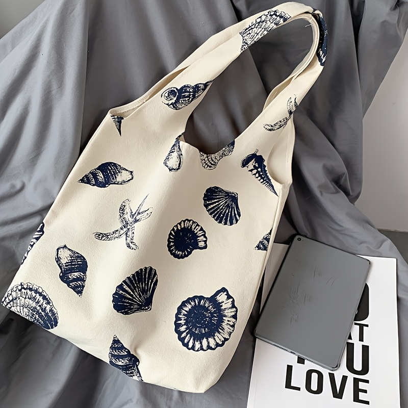 Image of Men's Large Tote Bag - Unisex Style. A Easy And Versatile Canvas Bag, Perfect For Daily Commuting And Work. It Makes An Gift For Christmas, Thanksgiving, And New Year