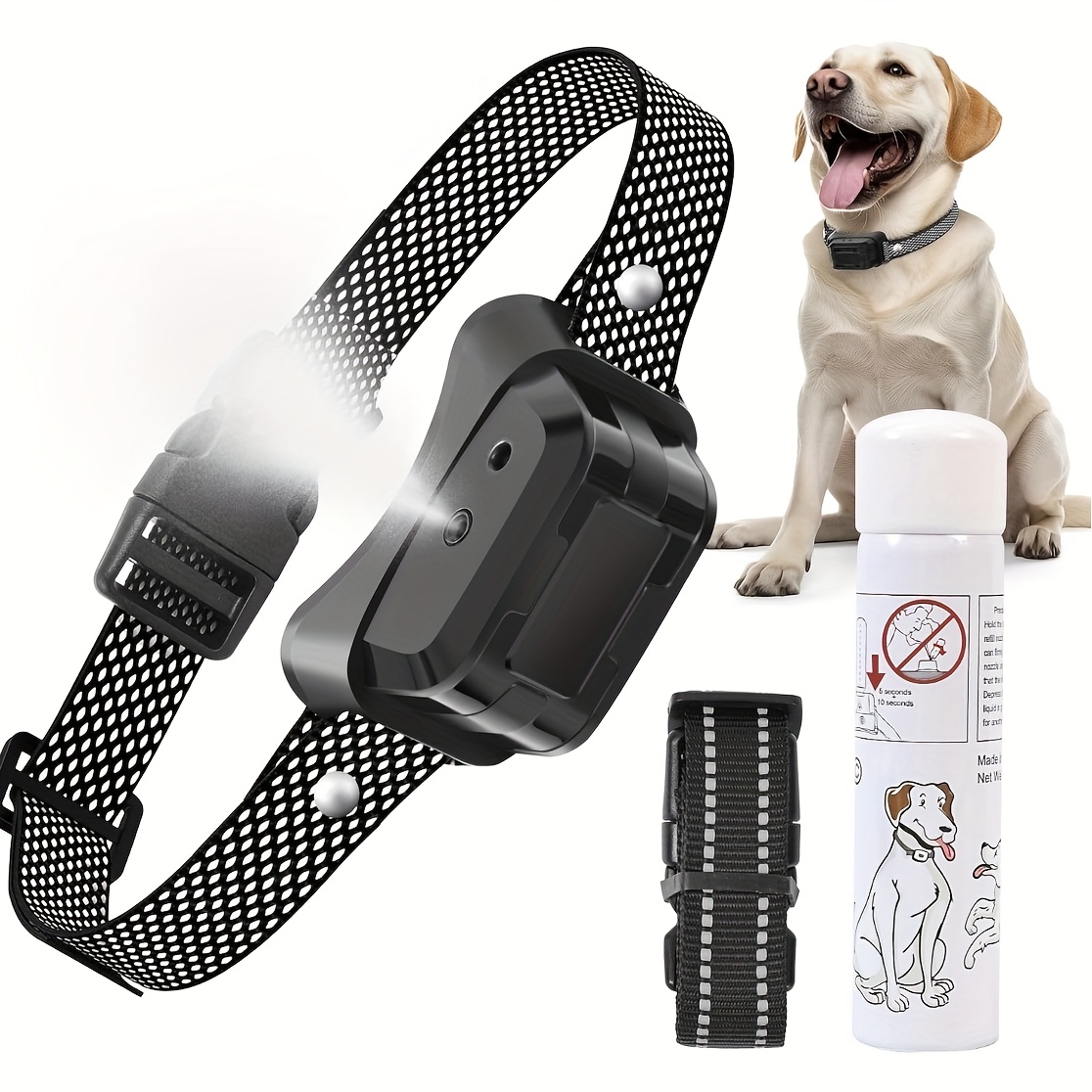 Spray Anti-Barking dog trainer Automatic spray training anti-barking pet spray dog collar supplies