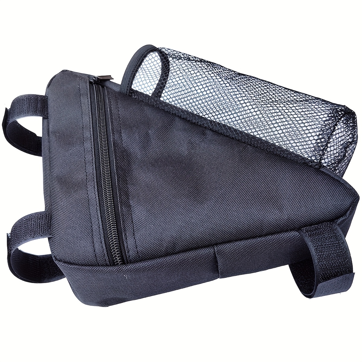1pc Quick Release Triangular Bicycle Bag - Lightweight And Spacious Storage Bag, Essential For Cycling, Suitable For Water Bottles And Bottles