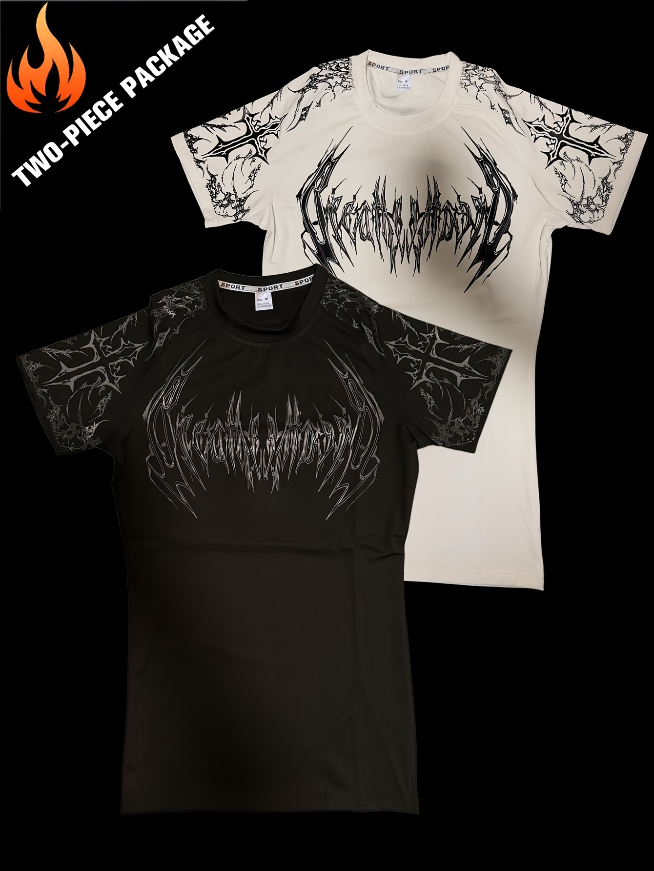 2pcs breathedivinity 2025 compression short sleeve t shirts - Temu
