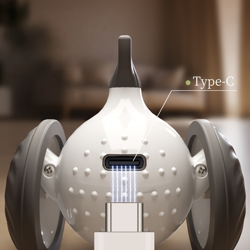 Voiture Chat Courant Interactive pour Chaton - (Basse Tension pour Petits Chats) avec Véhicule Mobile, Plastique / Jeu d'Extérieur pour Exercice et Stimulation Mentale - Convient pour Chaton et Temps de Jeu