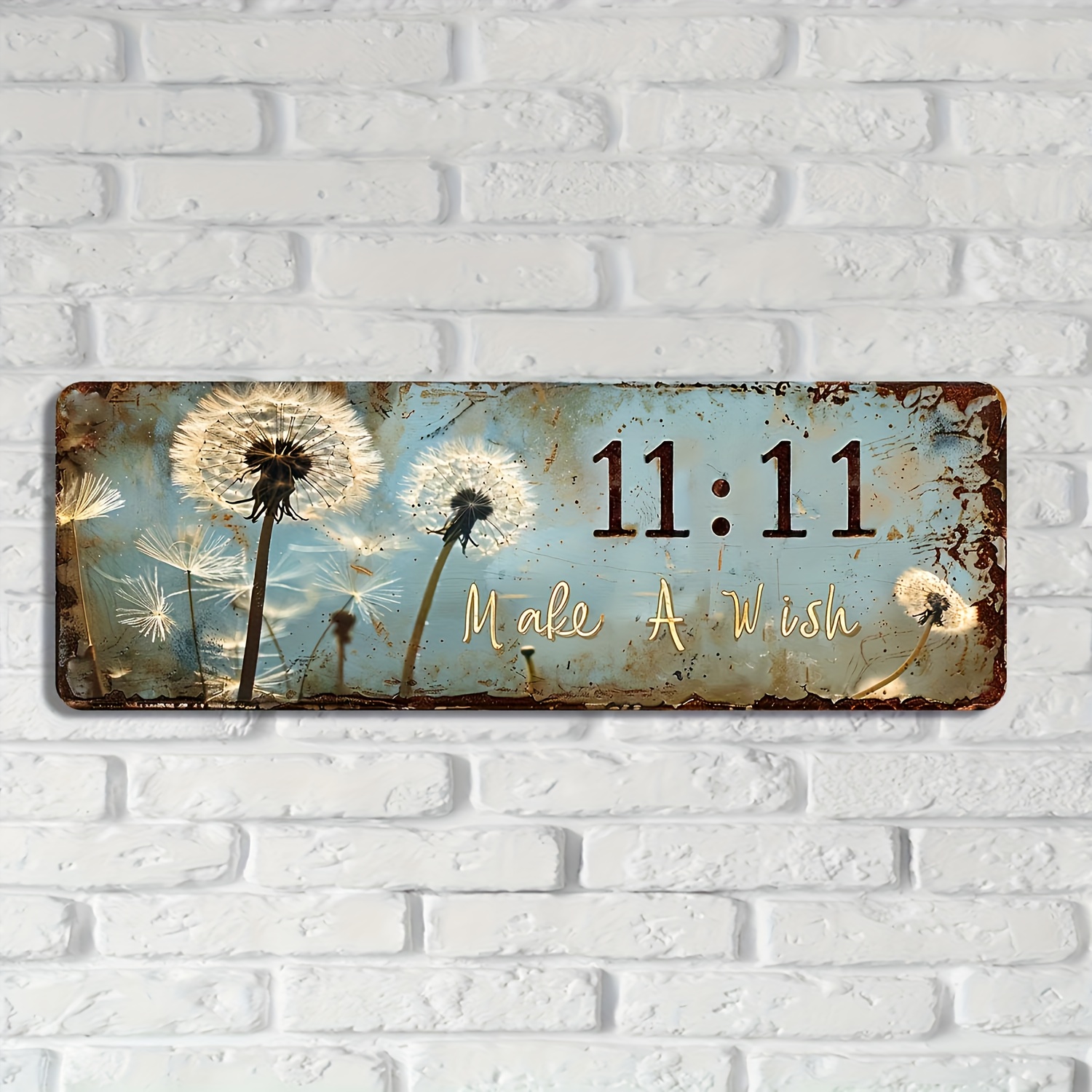 TEMU Letrero de Madera "Haz ", No para Porche, y Duradero, Decoración Artesanal (3.7''X10.8''), Decoración de Pared, Decoración del Hogar, Decoración