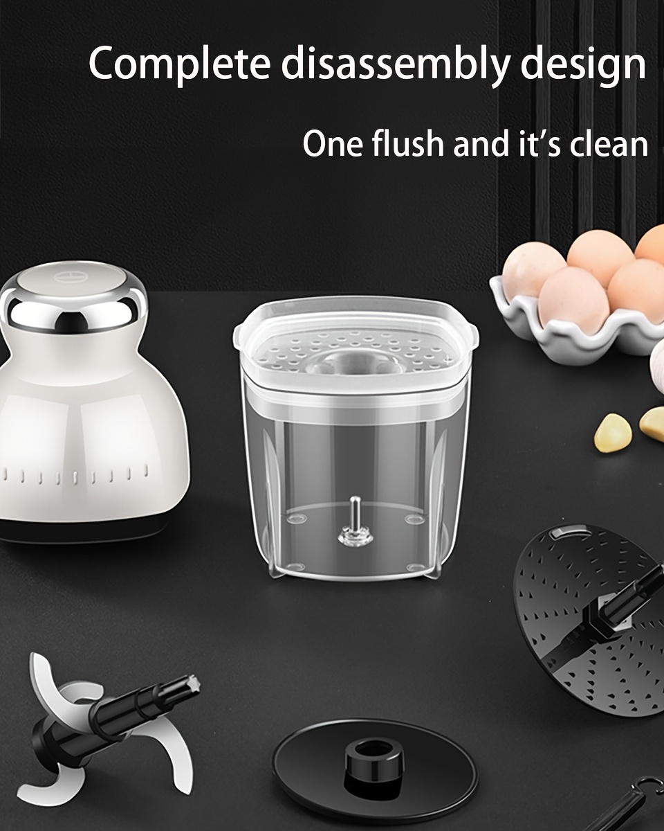 1pc meat   portable non woven meat grinder baby food supplement machine multi purpose electric cooking appliance with 24000 rpm us plug ideal for   use durable   kitchen gadget modern kitchenware   grinder Product details 1