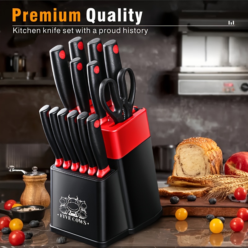 

14- - Steel Knife Set, And Sharpener Hardness 's Knife Knife Knife Knife Japanese Knife Serrated Knife Knife Set