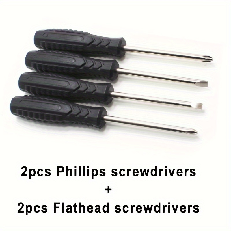 E-shop 4-teiliges Schraubendreherset - für DIY & Kleine Reparaturen, Ideales Geschenk für die Feiertage