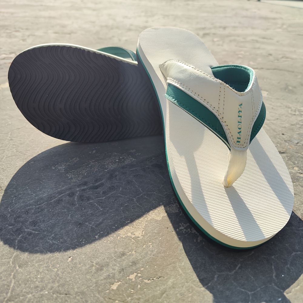 mens lightweight slip on flip flops with arch support comfortable non slip rubber sole durable eva insole arch support for indoor outdoor beach hiking casual wear spring summer fall fashion sandals   arch support sandals minimalist style soft cushioned sole Product details 9