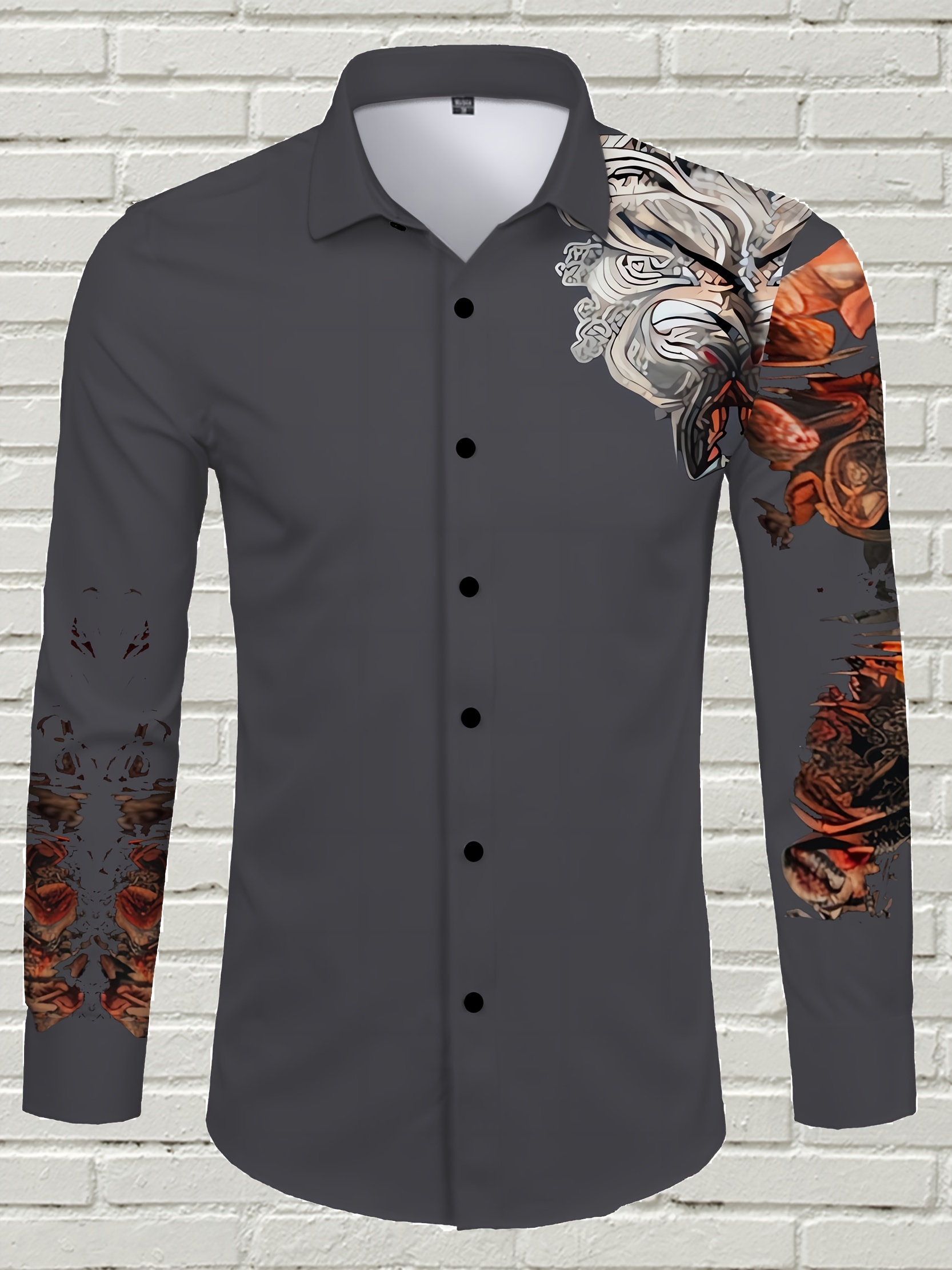 long sleeve shirt | temu Temu