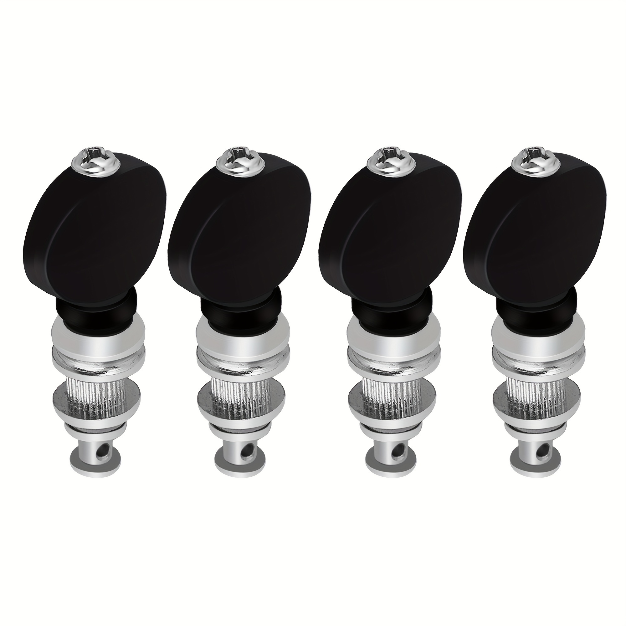 TEMU 4pcs Outil d' avancé noir à 4 cordes