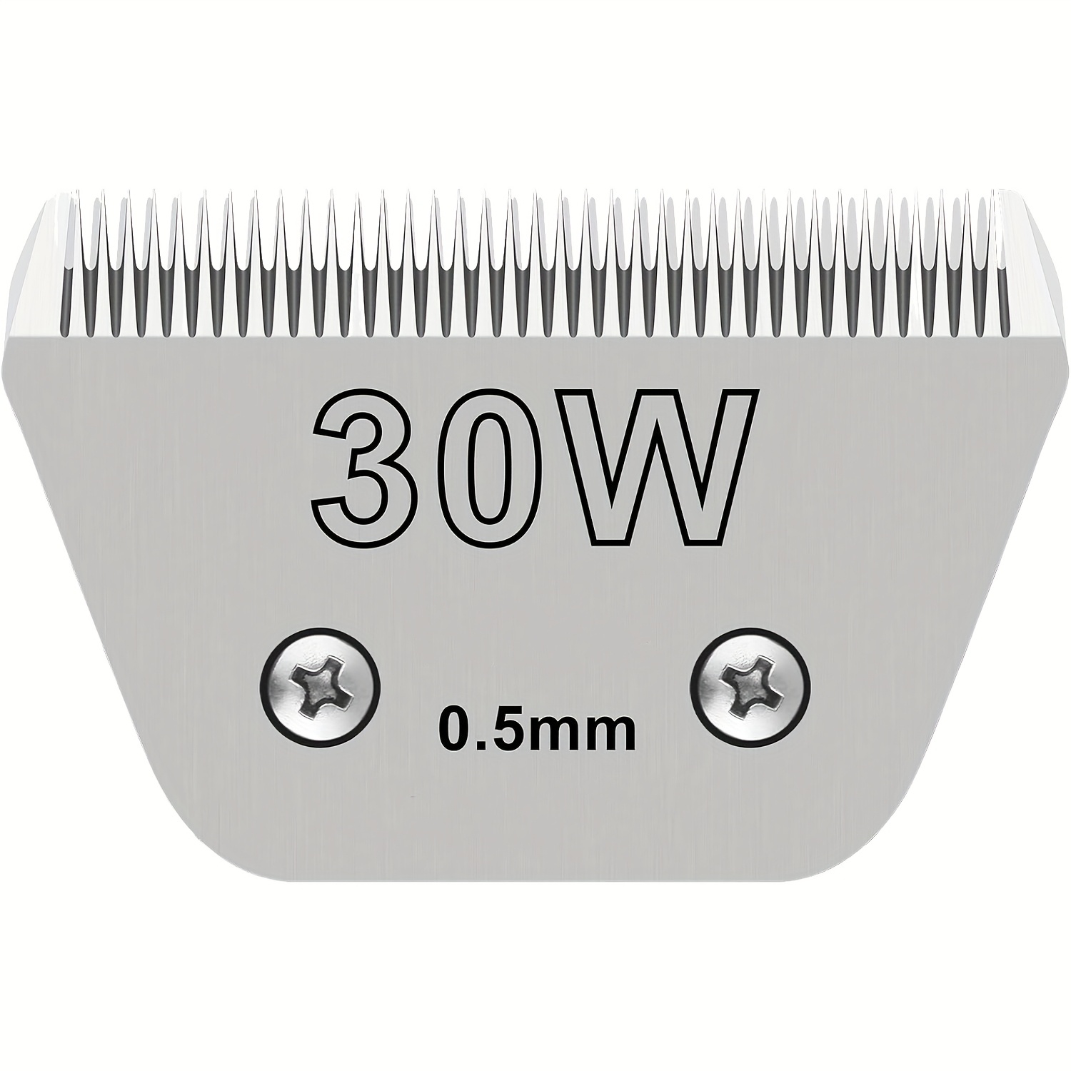 1 Pack, Detachable Pet Dog Grooming Blades-size 30w Dog Grooming Wide Blade, Cutting Length 1/100", Compatible With A***s, A5, W**l Clippers