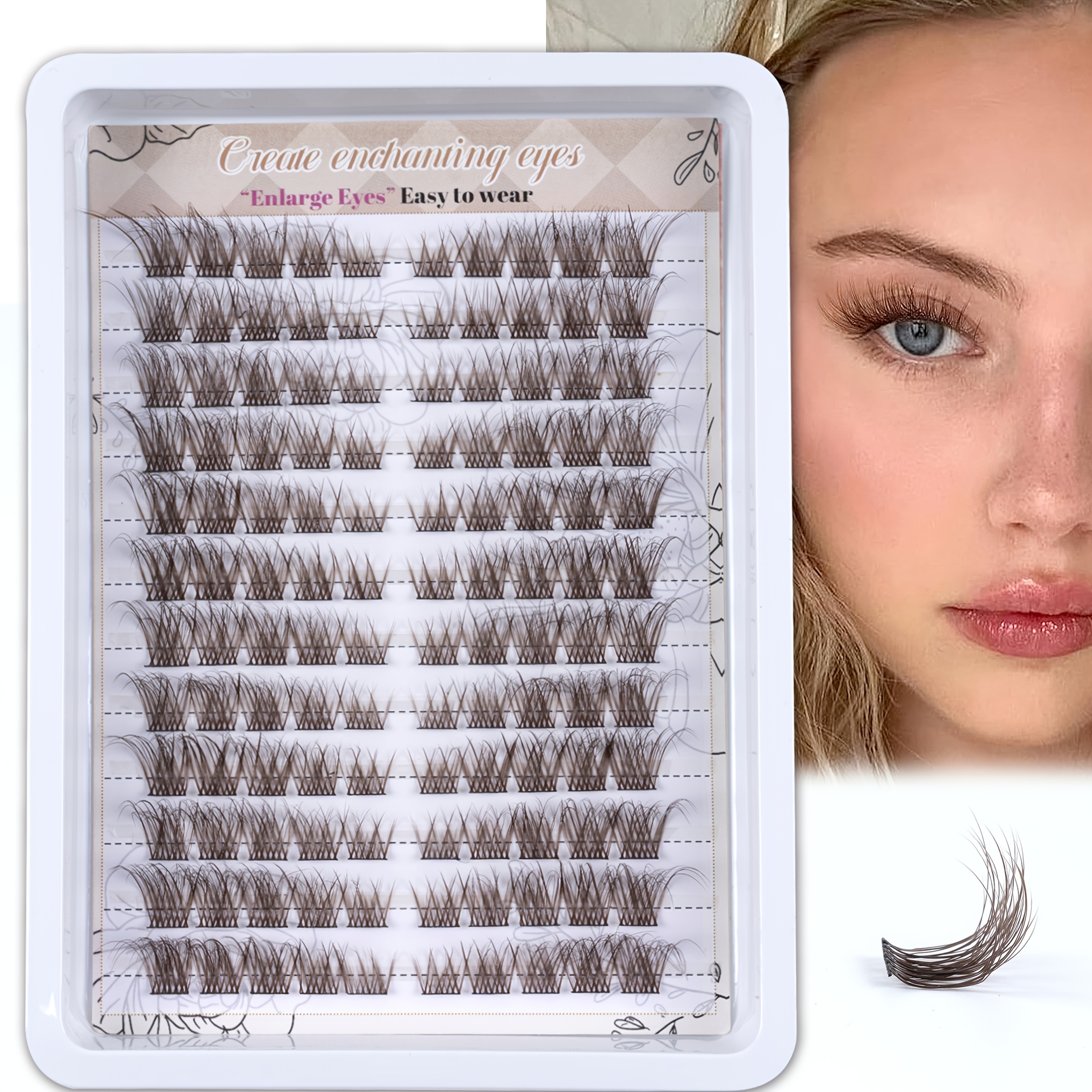 Of -eye False Eyelashes That Are Natural And Lightweight: A Lightweight Ultra-thin For Easy Application: Are Ultra-thin.