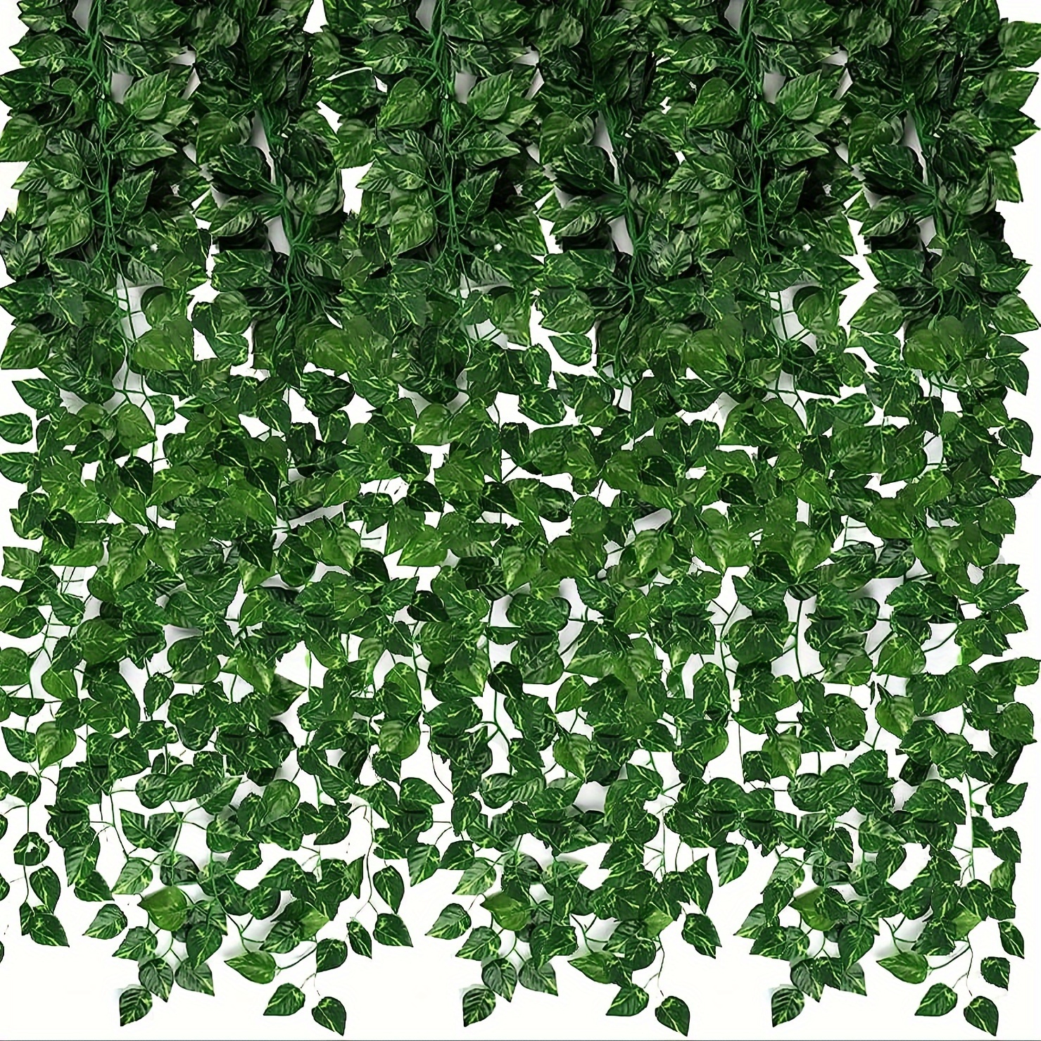 

3 Pack, 20ft Artificial Ivy Greenery Garland, Fake Vines Hanging Plants Backdrop For Room Bedroom Wall Decor, Green Leaves For Jungle Theme Christmas Party Wedding Decoration