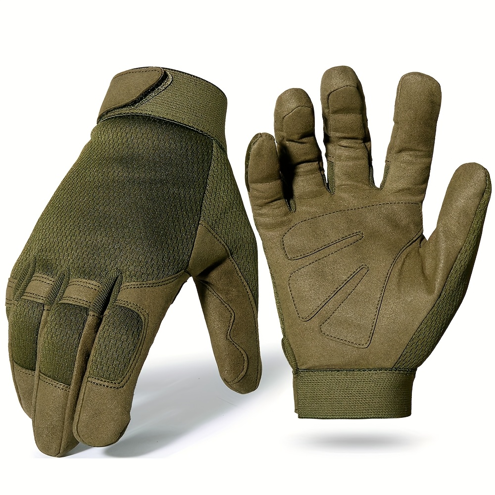 Image of Outdoor Gloves Cycling Fishing Breathable Full Finger Glove For Women Men