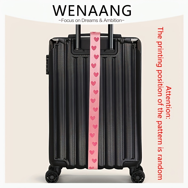Image of 1 Pack Nylon Thickening Suitcase Bundled With 1 (applicable To 20 Inches Of ) Attention: The Printing Position Of Is Random