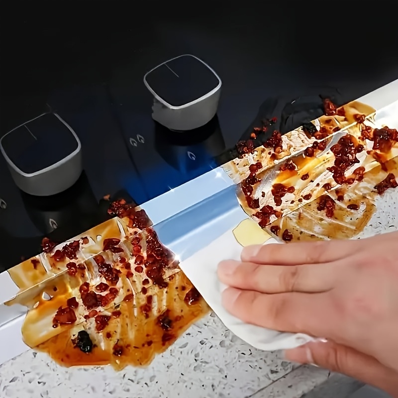 Aluminum Foil Waterproof and Oil-Resistant High-Temperature Resistant Kitchen Stove Gap Sealing Tape for Bathroom Toilet