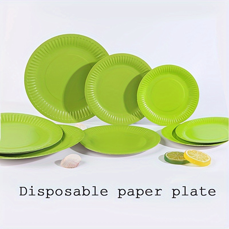 

30pcs, Colored Disposable Paper Tray, Disposable Tableware, Very Suitable For Birthday Parties, Holiday Parties, Camping, Picnics, Suitable For Restaurants/cafes, Party Utensils, Party Supplies