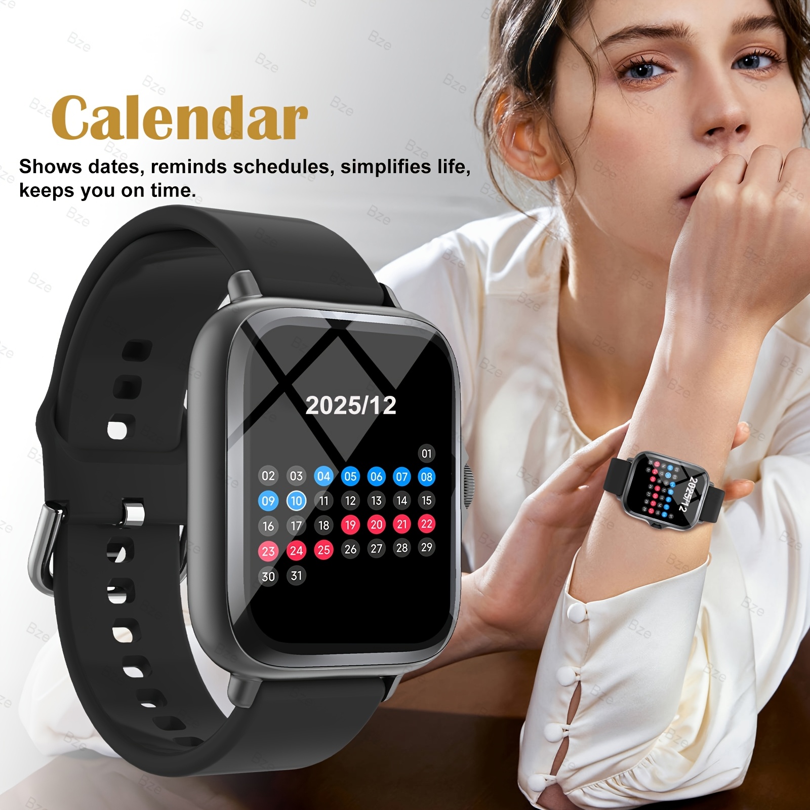smart watch wireless call/dial mode incoming Temu South Africa