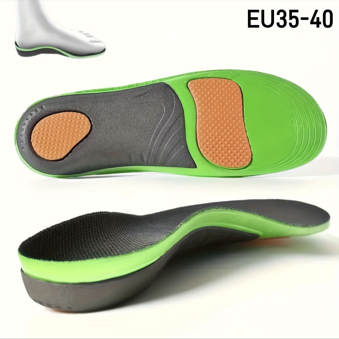 Image of Sports Arch Support Insoles That Are Breathable, Moisture-wicking, Shock-absorbing, And Comfortable. Fit The Foot And Provide Strong Rebound. Sold In Pairs, Ideal For Running And Fitness