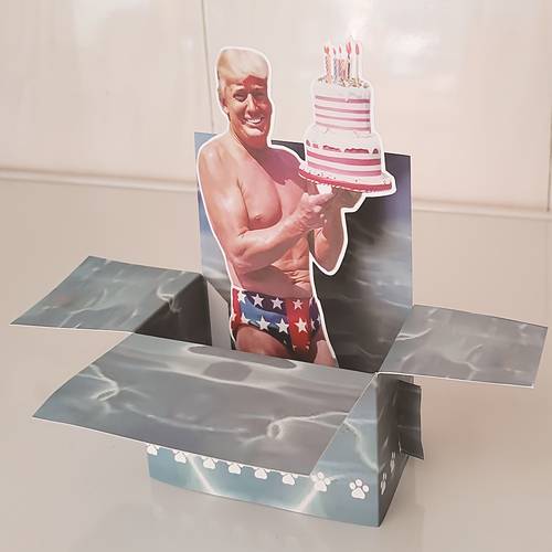 10pcs, 3D -up Birthday Greeting Cards, Holiday Greeting Cards, Creative Funny Wishing Cards, - Birthday Cards