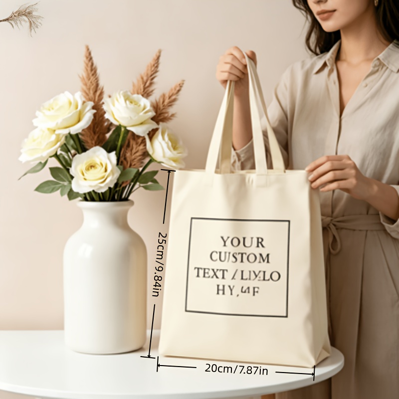 TEMU Borsa personalizzata esclusiva per d', Borsa tote per festa di matrimonio, Borsa a per d', Regalo di per d', Borsa tote per , Accessori da sposa