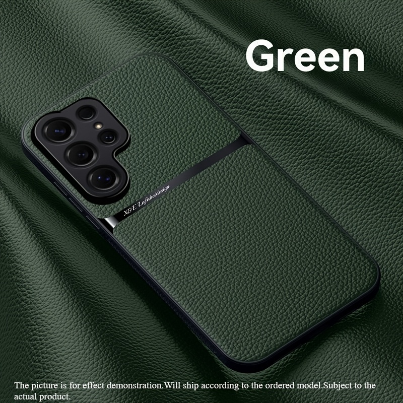 TEMU Phone Case - Case For Galaxy S26/s25/s24/s23 Plus/fe/edge/ultra, Built-in Magnetic Sheet, Slim Full Shockproof Cover, Raised Camera