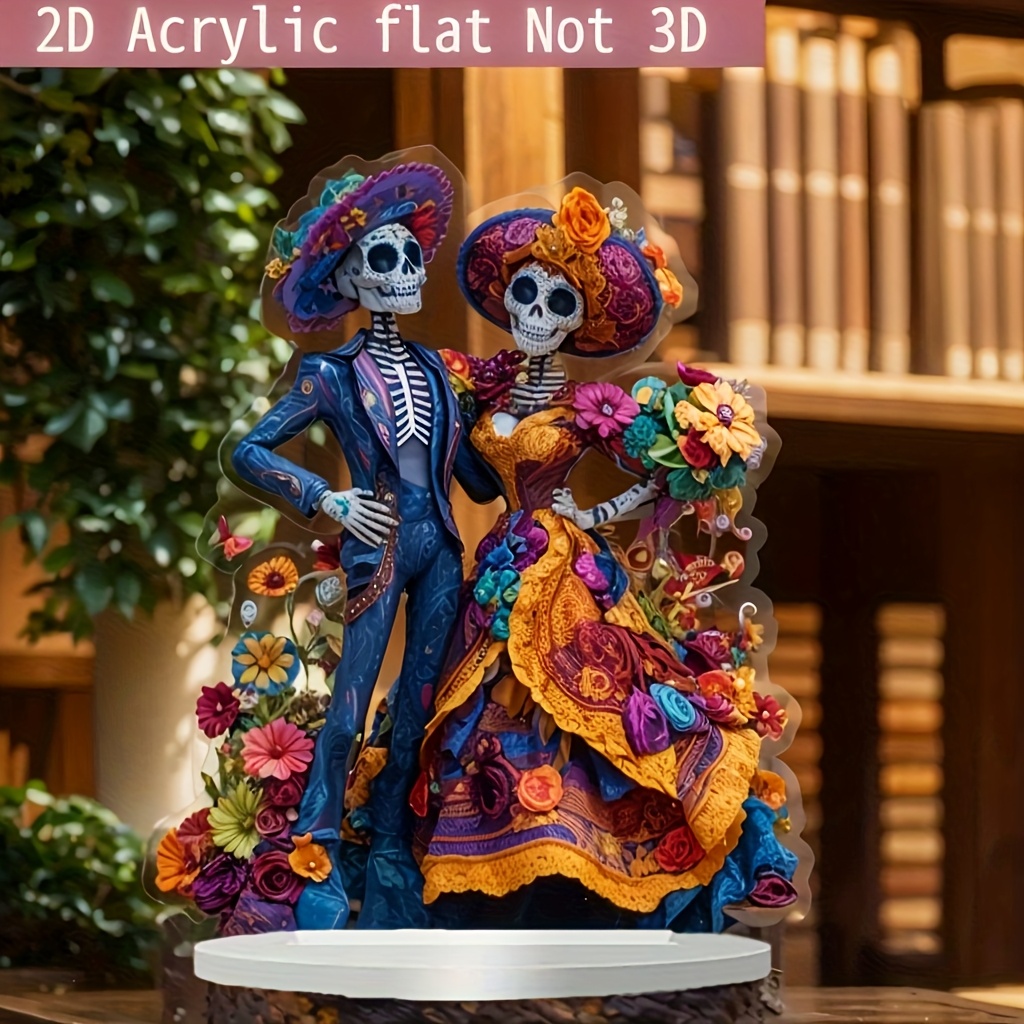 

Couple - Bohemian Style Acrylic 2d Desktop & Window Decor, Parties & Home Decoration, Ideal Gift, Bohemia Style