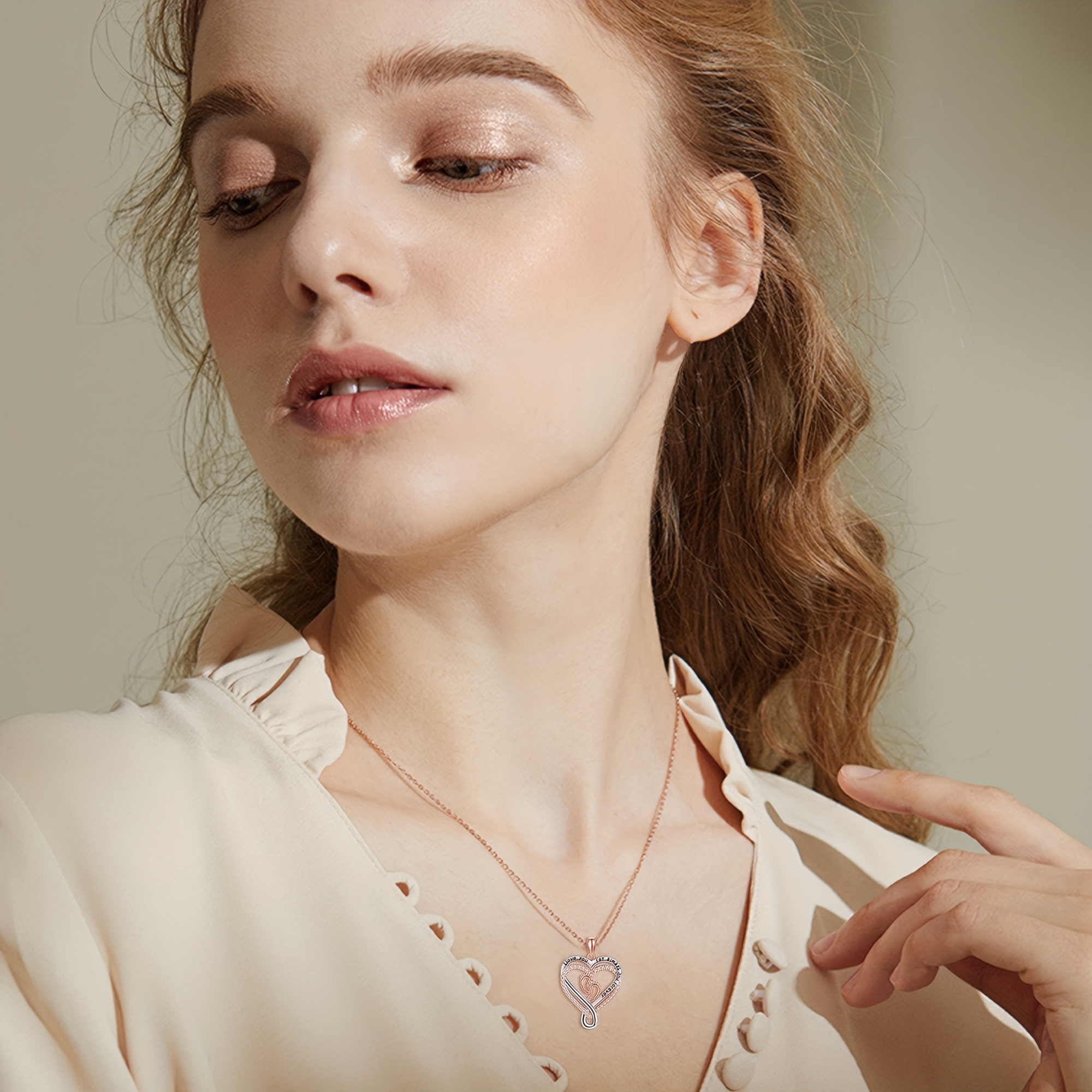 S925 Sterling Silver Footprint Necklace — Gift for Expecting Mothers