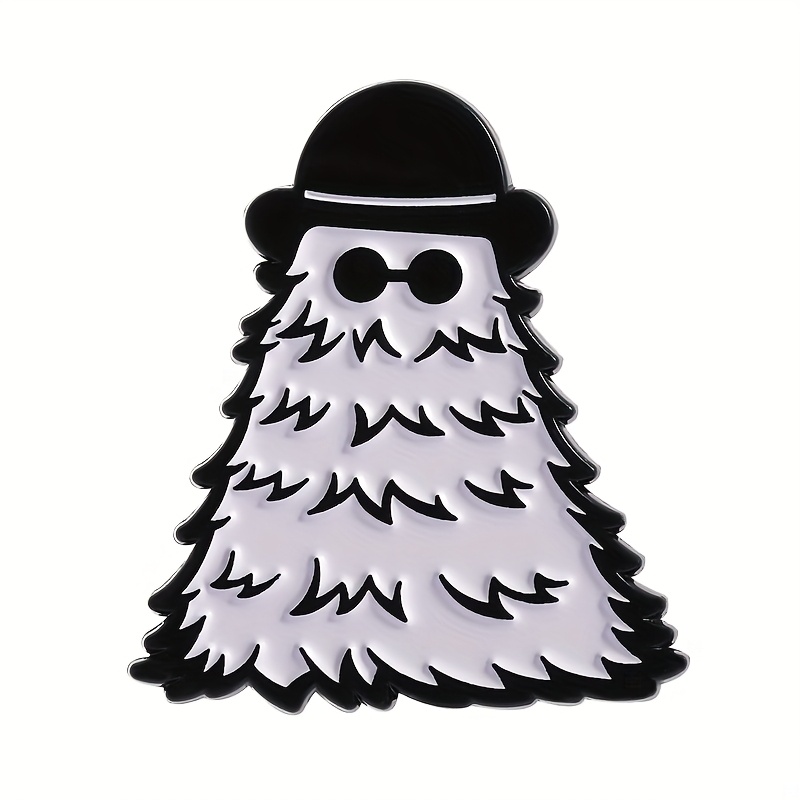 TEMU 1pc Creative Badge Halloween Brooch Pin Unique Enamel Alloy Badge Clothes Backpack Accessories For Unique Gifts.
