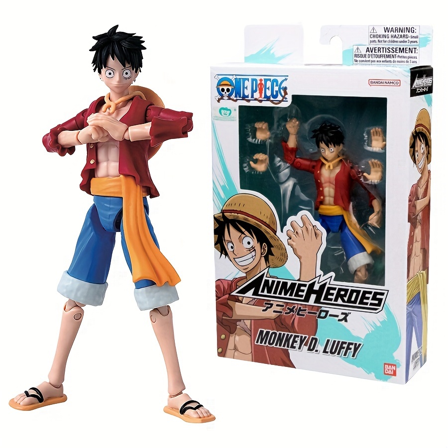  monkey d luffy anime action figure genuine collectible fans party decor pvc material details 0