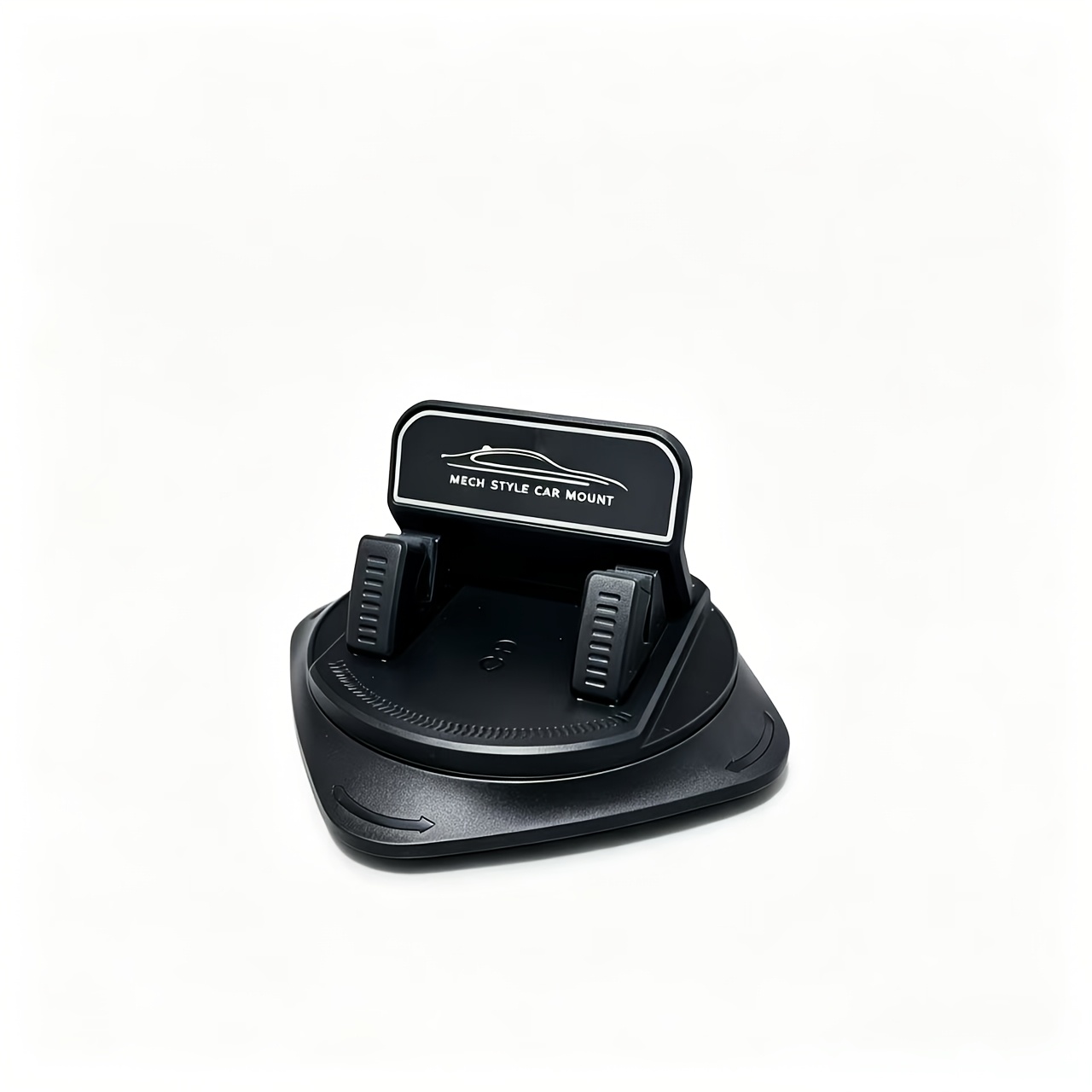 TEMU Support de téléphone pour voiture Songufen rotatif à 360° avec base en ABS et antidérapante, support de de bord réglable adapté pour iPhone,