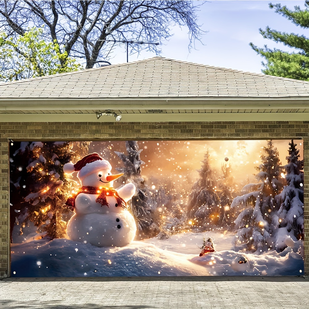 

1pc Snowman Christmas , , 157x71 , -, No Needed, For , , , , Commercial