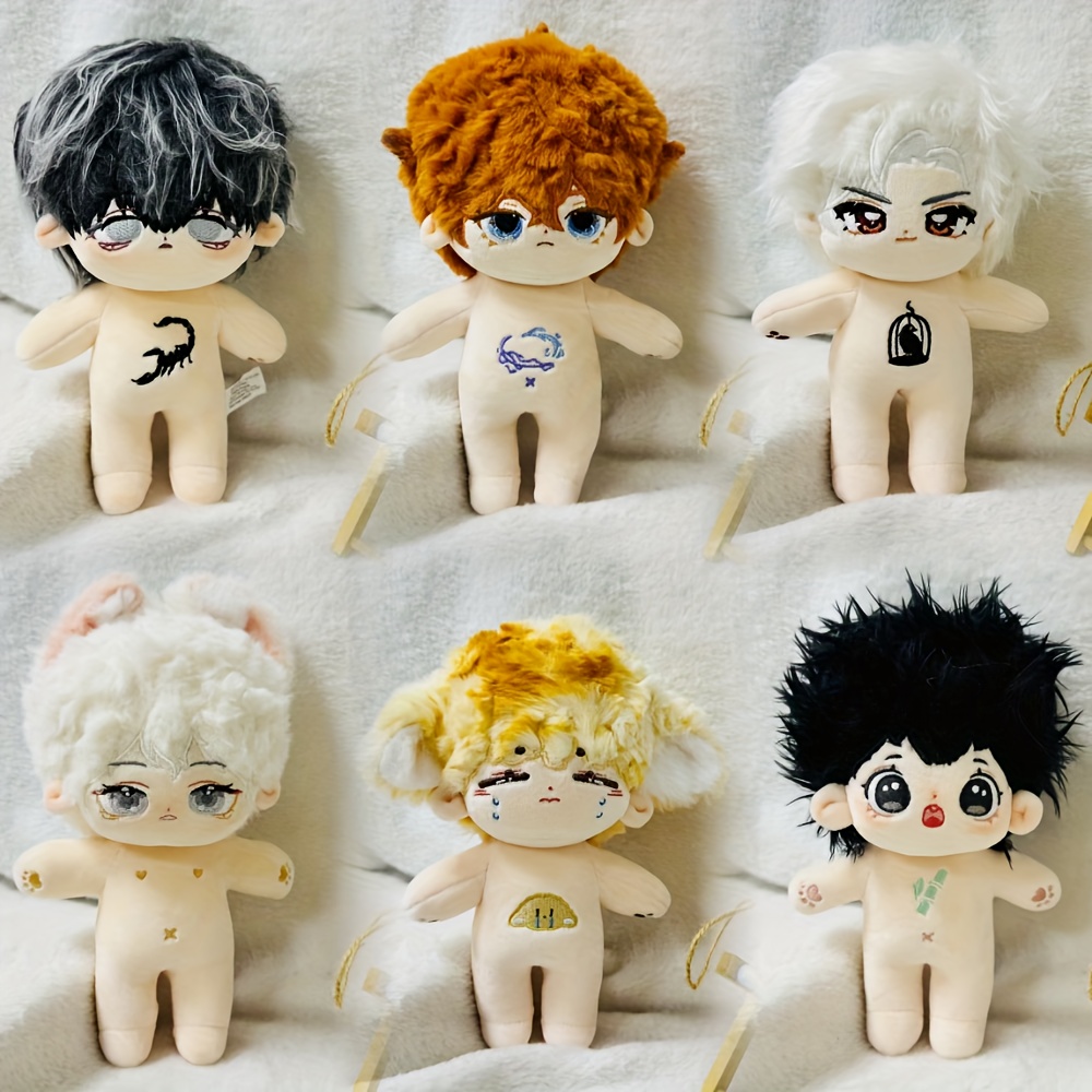 ソー人形 チビスタイルの表情豊かな目と衣装 柔らかいポリエステル製の