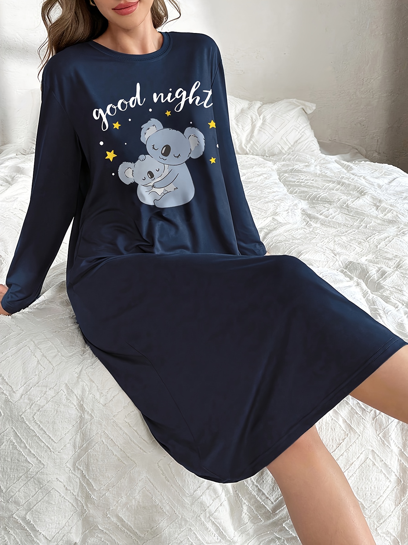 ladies comfortable casual middle eastern style nightgown - Temu Italy