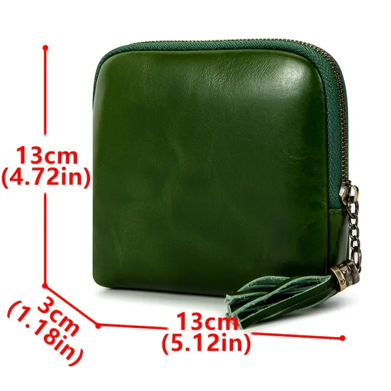 luxury womens genuine leather jewelry organizer pouch with tassel zipper vintage style multi layer travel makeup case for rings pendants lightweight portable compact bag in details 2